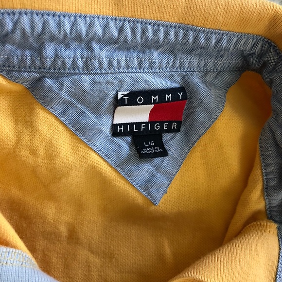💸 SOLD :: Tommy Hilfiger Men’s Polo Shirt L - Picture 4 of 7